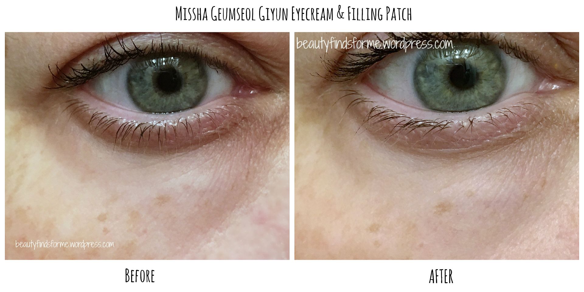 Missha Geumseol Giyun Eye Cream and Filling Patch Kit Review Unboxing